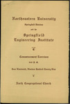 Commencement Program, 1929 by Northeastern University Springfield Division