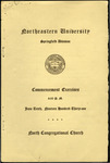 Commencement Program, 1931 by Northeastern University Springfield Division