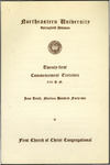 Commencement Program, 1942 by Northeastern University Springfield Division