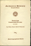 Commencement Program, 1947 by Northeastern University Springfield Division