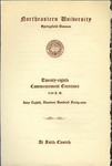 Commencement Program, 1949 by Northeastern University Springfield Division