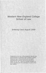 Entering Students, 2000 by Western New England College. School of Law