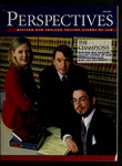Perspectives, Fall 2001 by Western New England College School of Law