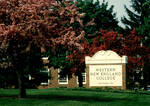 College Sign by Western New England College