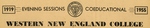 Western New England College logo, 1955 by Western New England College