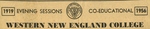 Western New England College logo, 1956 by Western New England College