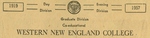 Western New England College logo, 1957 by Western New England College