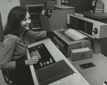 Computer lab, 1977 by Western New England College
