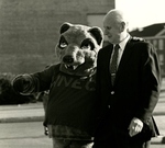 Bear posing, undated by Western New England College